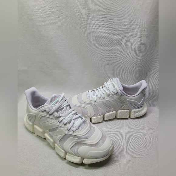 Adidas Mens Climacool Vento Running Sneakers Size 8.5 Triple White - Picture 10 of 16
